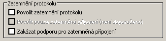 Nastaven&iacute; zatemněn&iacute;